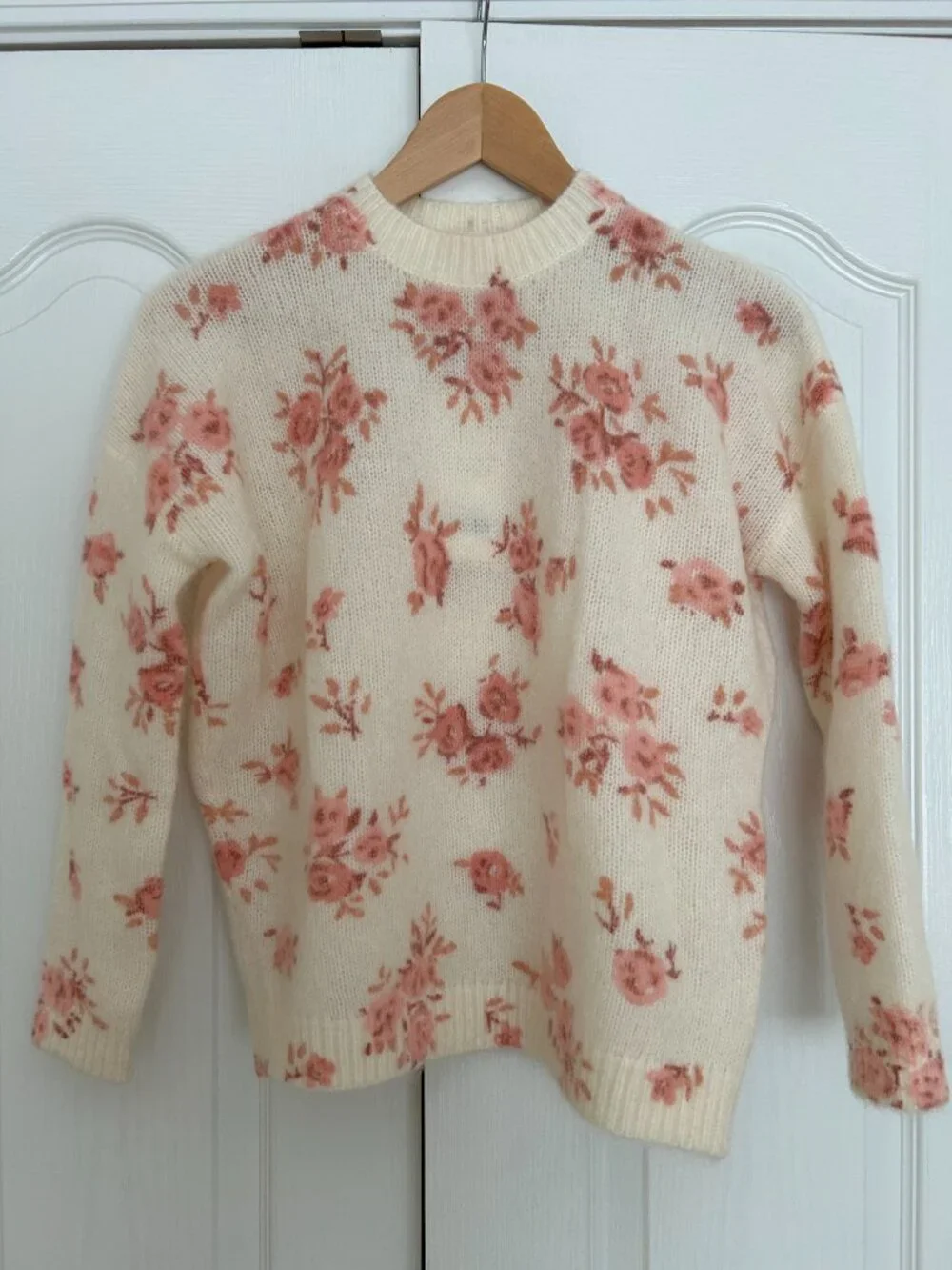 Sezane Eloisa Jumper - Small Pink Flowers - XXS - Picture 4 of 11